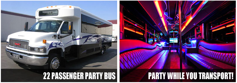 Airport Transportation party bus rentals Grand boston