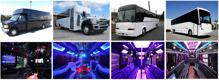 Wedding Transportation Party buses Grand boston