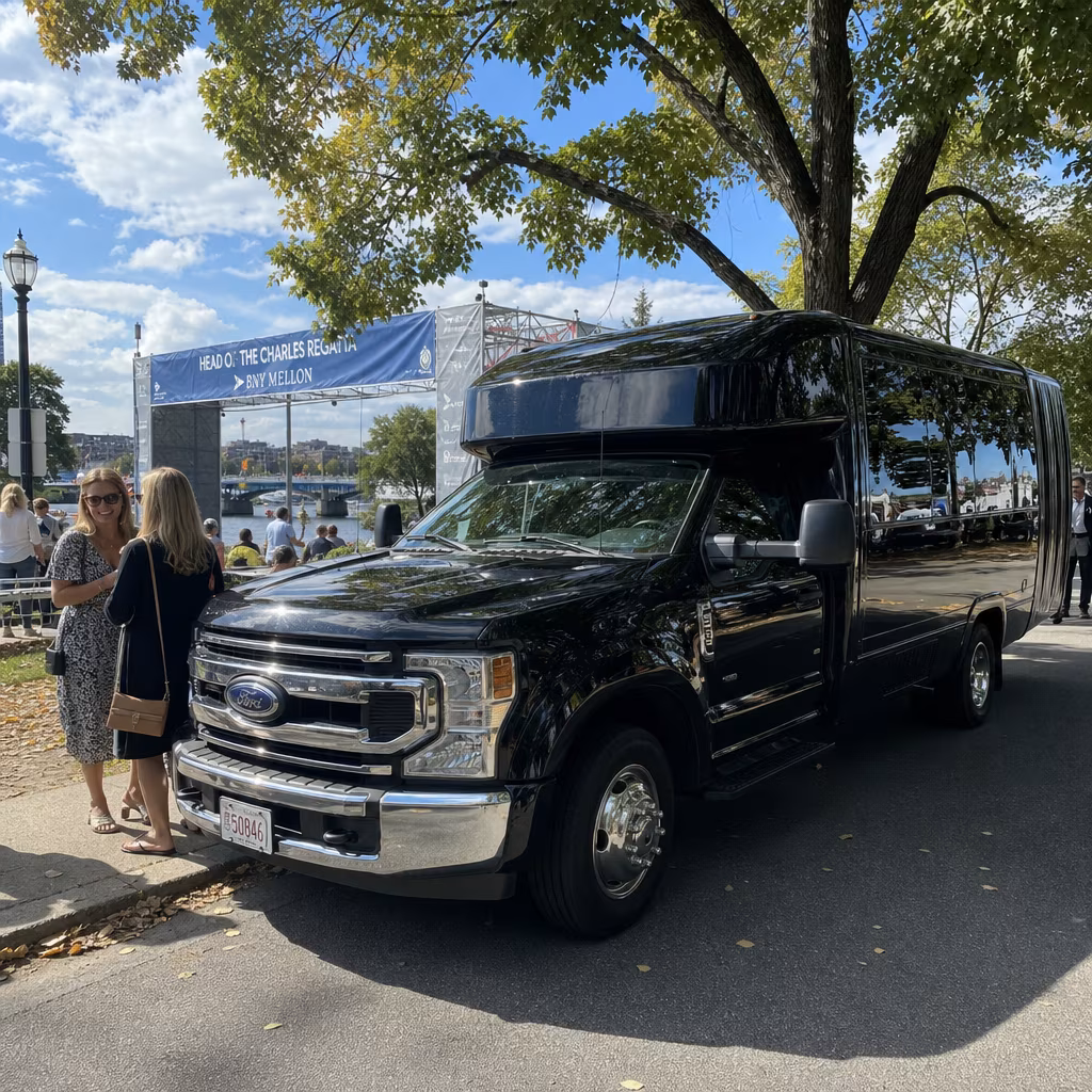 Rent a Bus to Head of the Charles Regatta