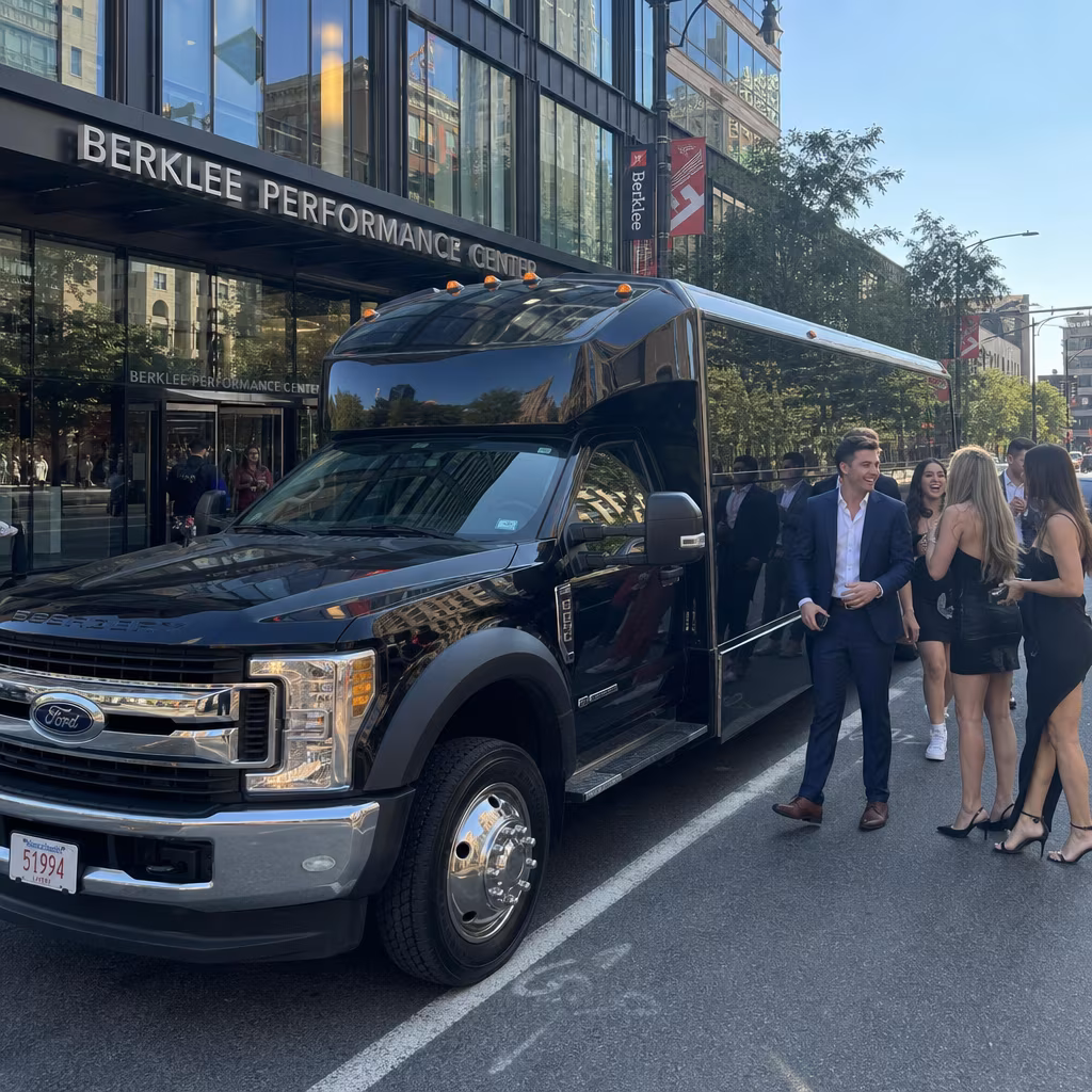 Rent a Bus to Berklee Performance Center