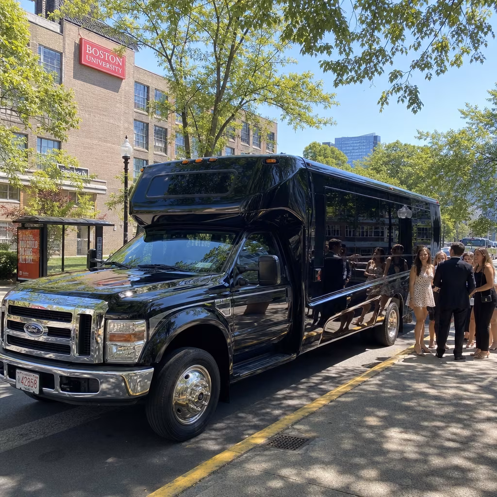 Rent a Bus to Boston University