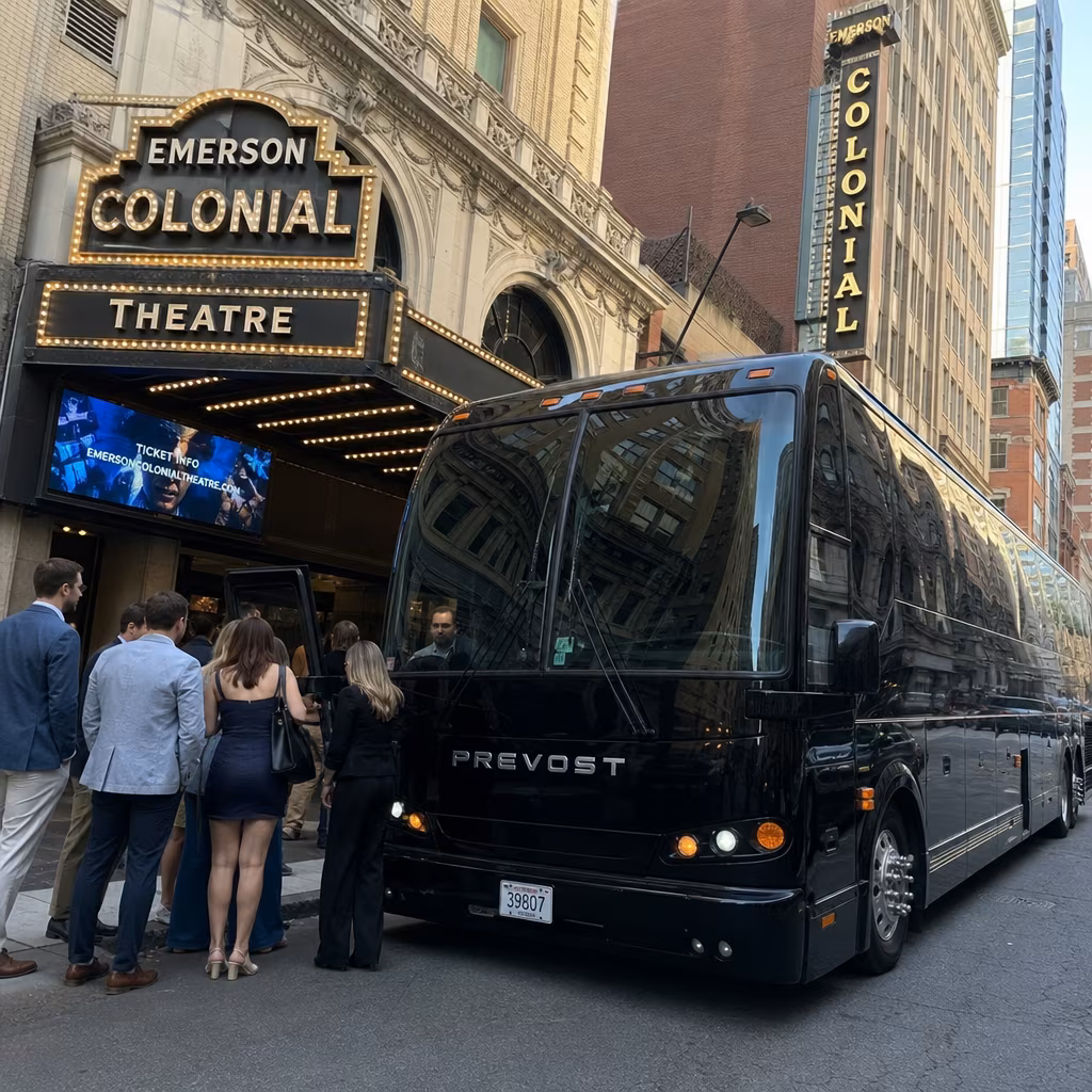 Rent a Bus to Emerson Colonial Theatre