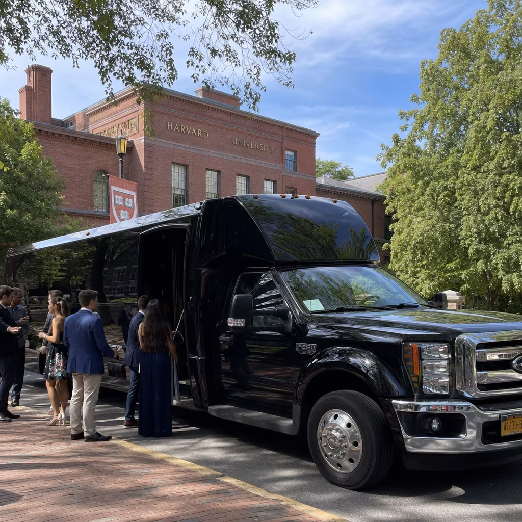 Rent a Bus to Harvard University