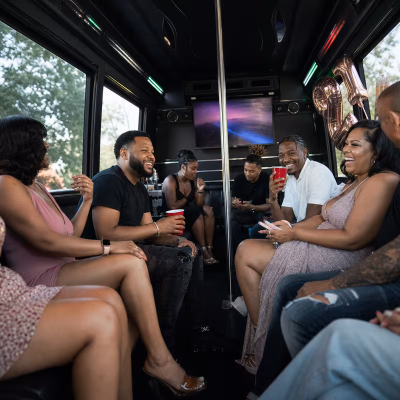Boston Birthday Transportation fleet vehicle