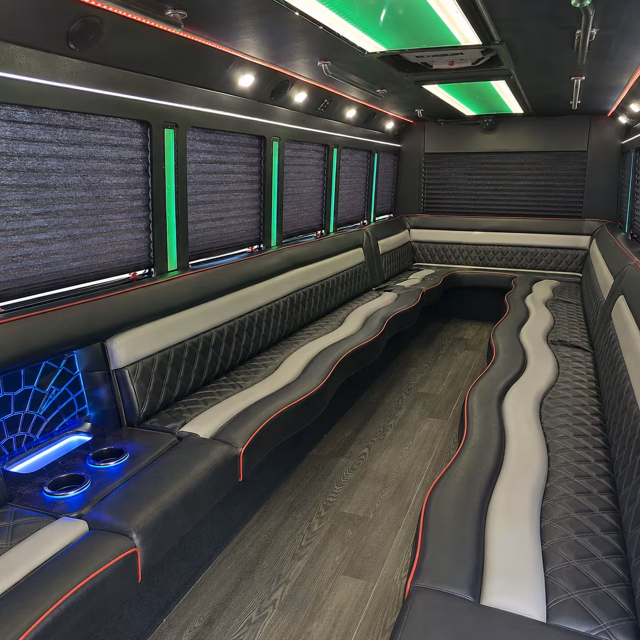 Boston Bachelor & Bachelorette Transportation party bus exterior