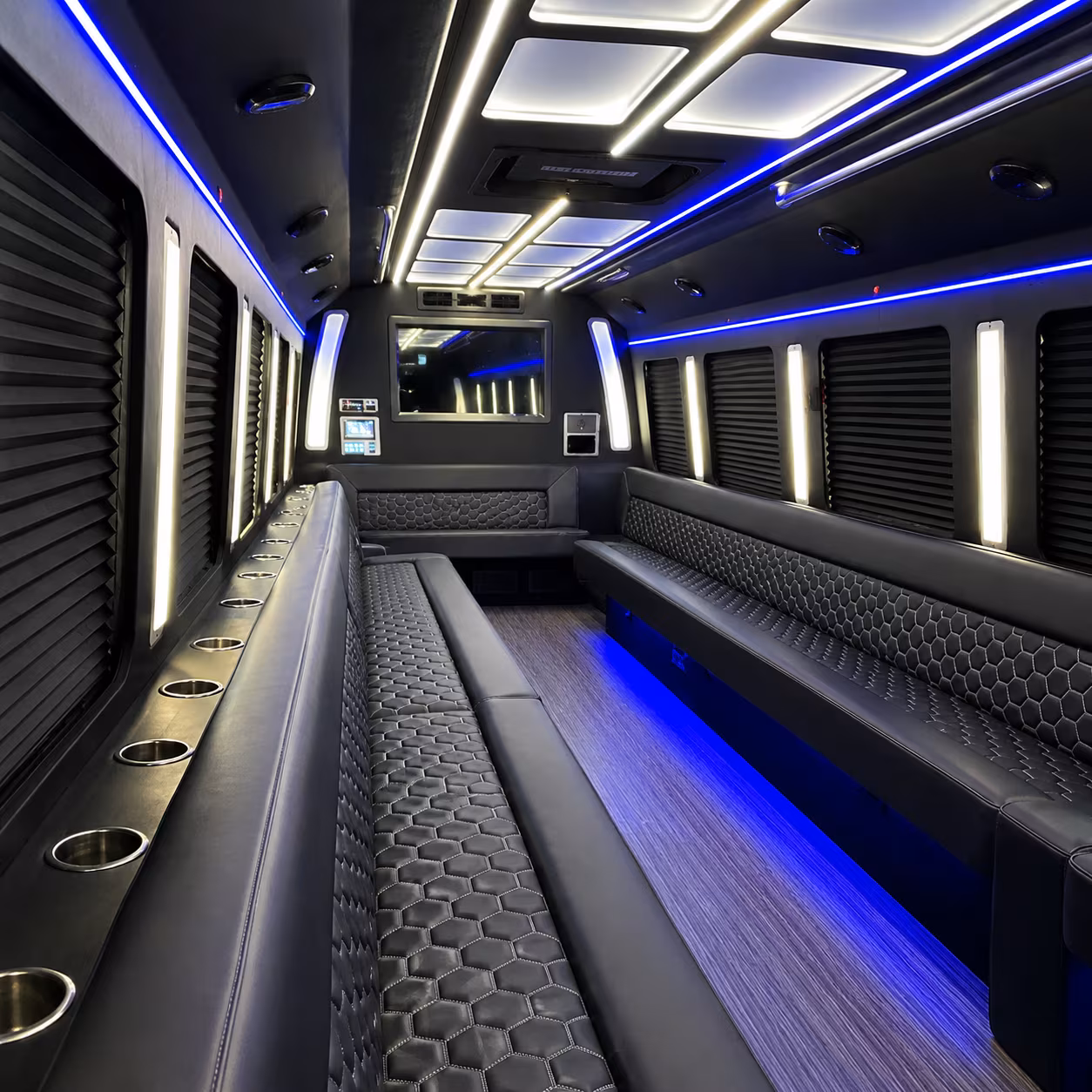 Boston Concert & Music Festival Transportation party bus exterior