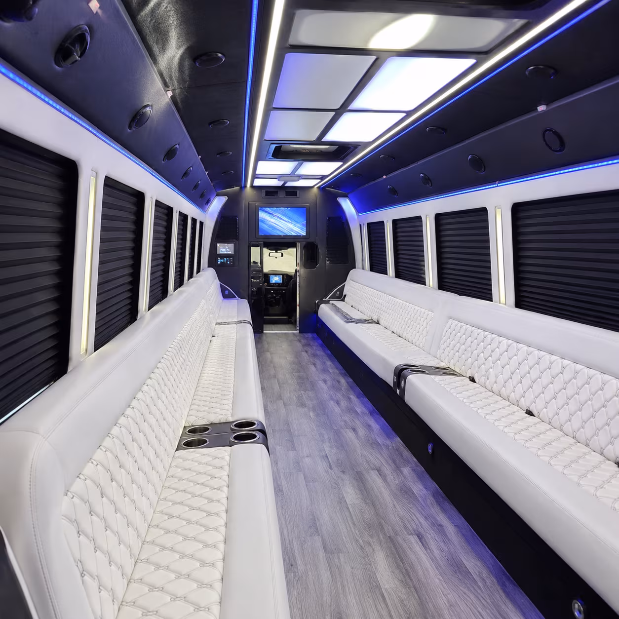 Boston Concert & Music Festival Transportation party bus exterior