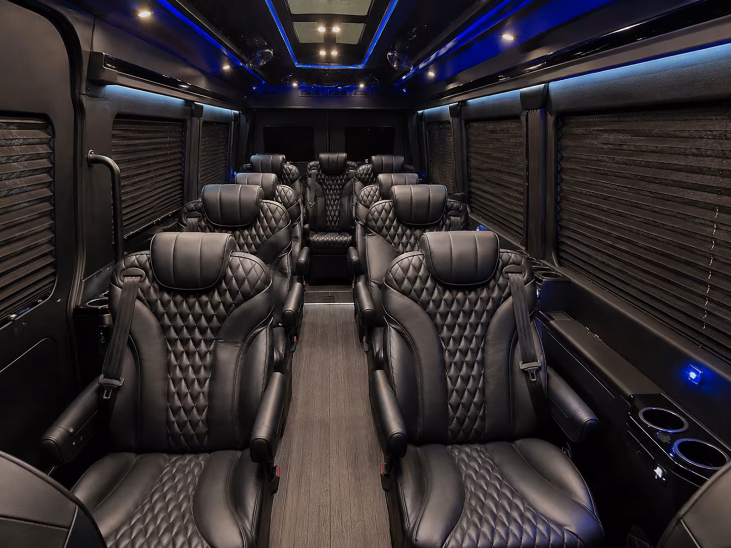 Boston Corporate Transportation party bus exterior