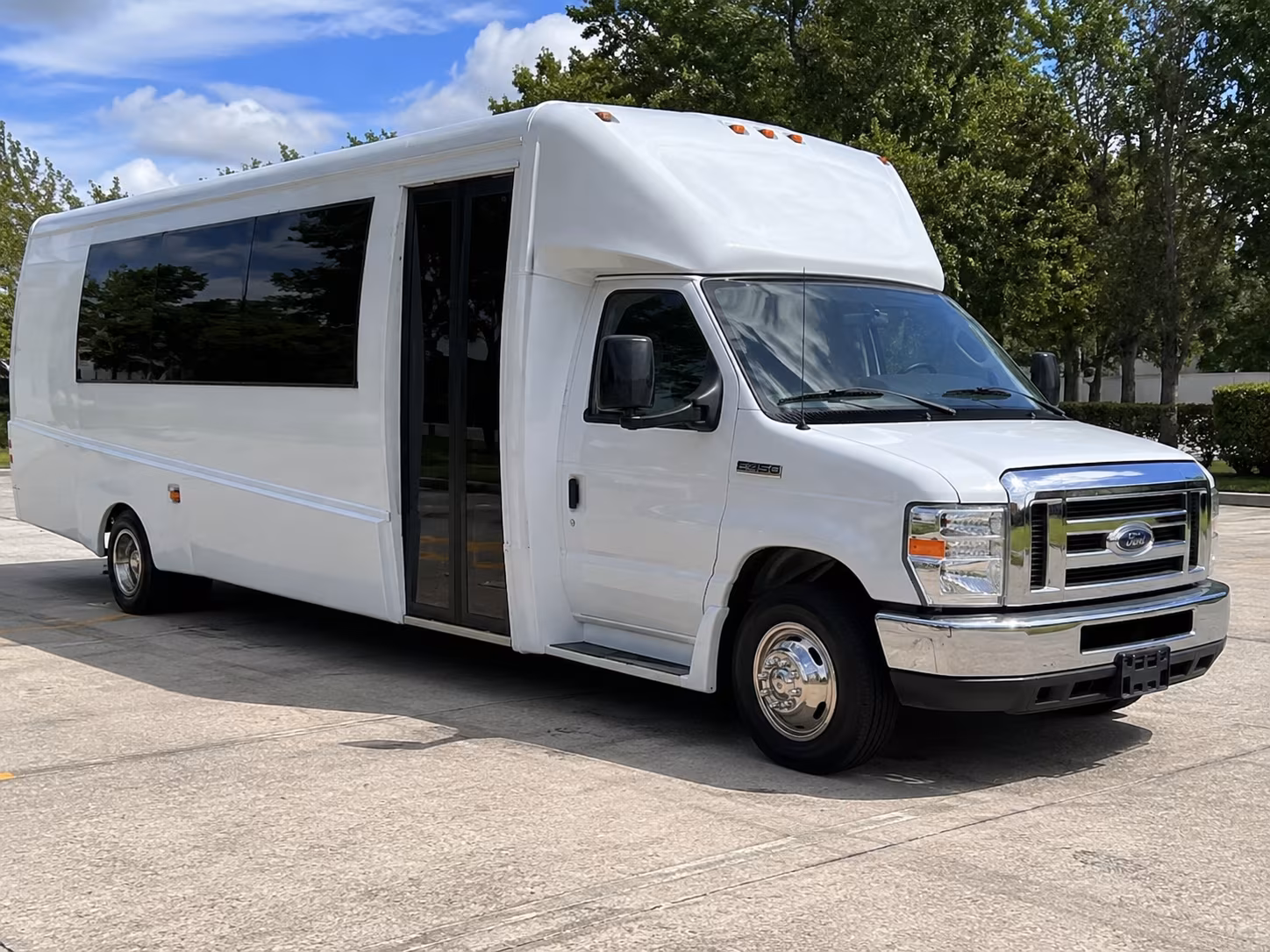Boston Private Event Transportation party bus exterior