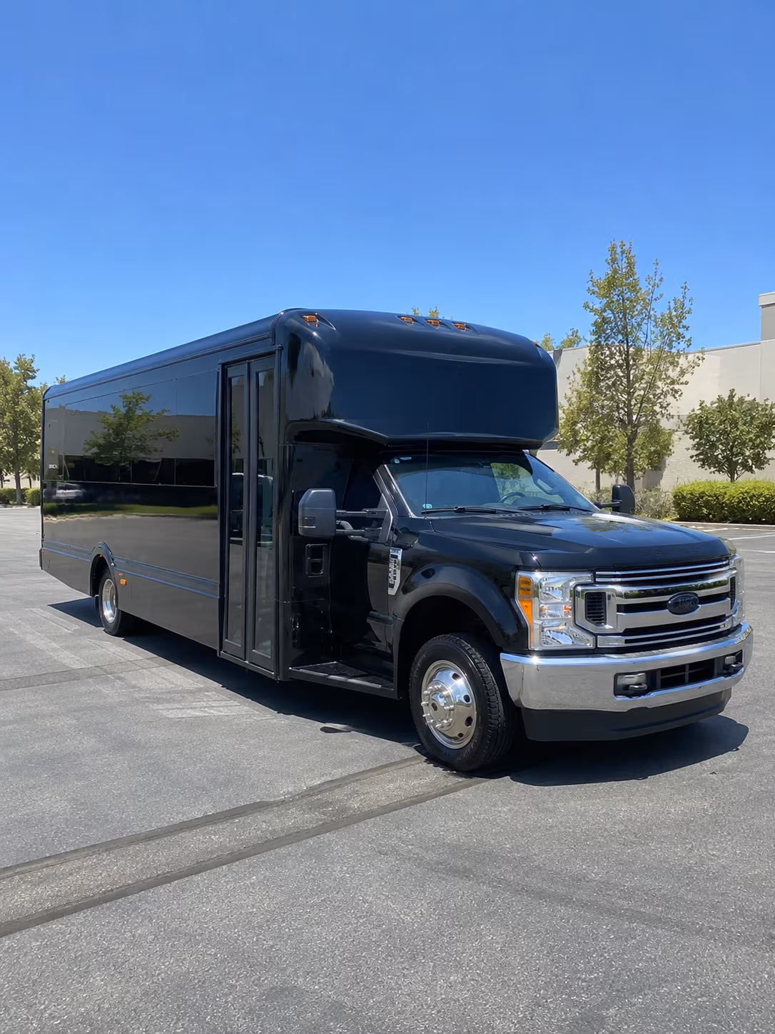 Boston Prom & Homecoming Transportation party bus exterior