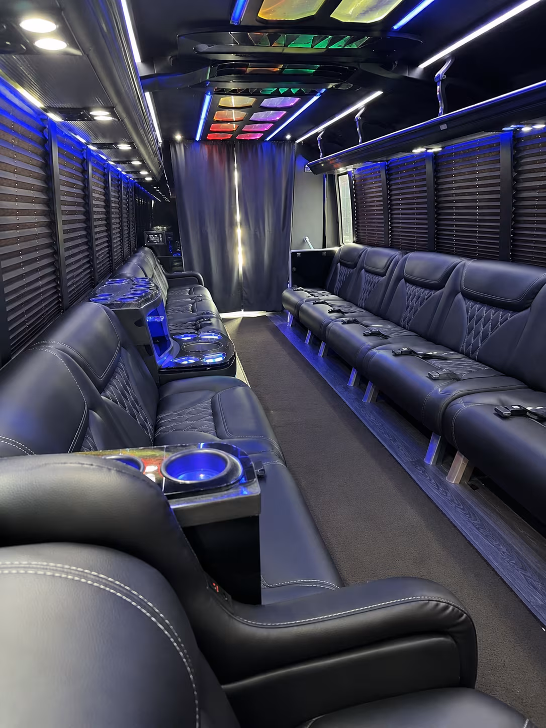 Boston Prom & Homecoming Transportation party bus exterior