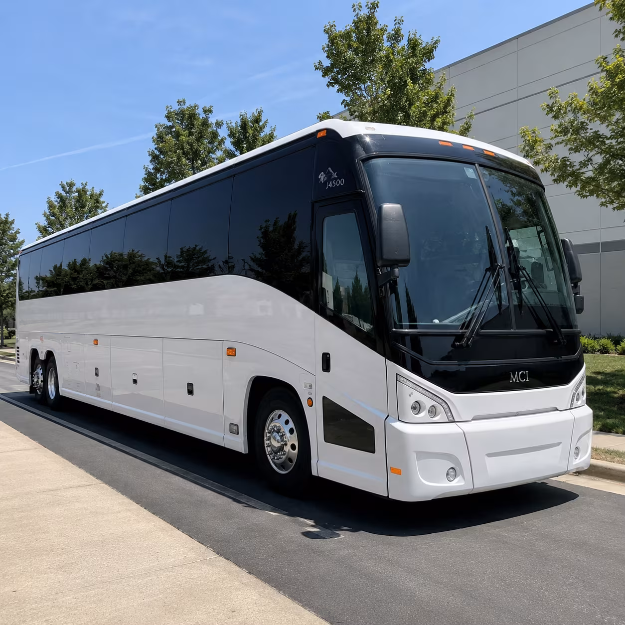 Boston School Event Transportation party bus exterior