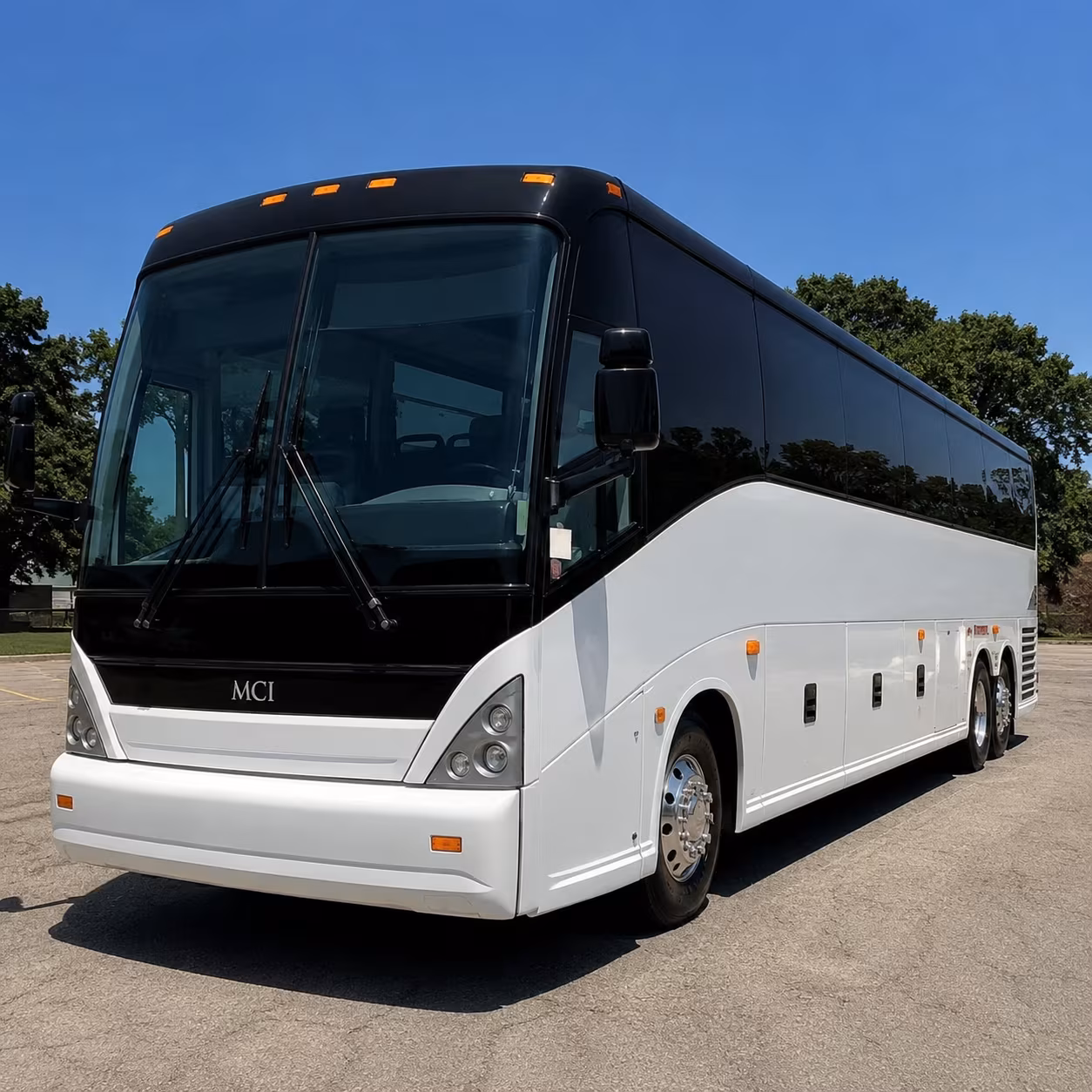 Boston School Event Transportation party bus exterior