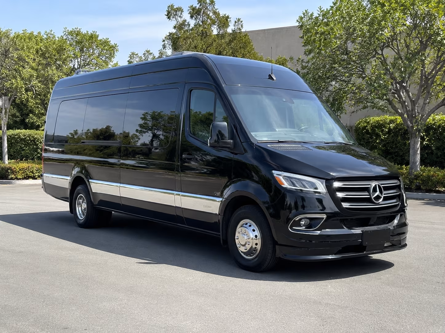 Boston School Event Transportation party bus exterior