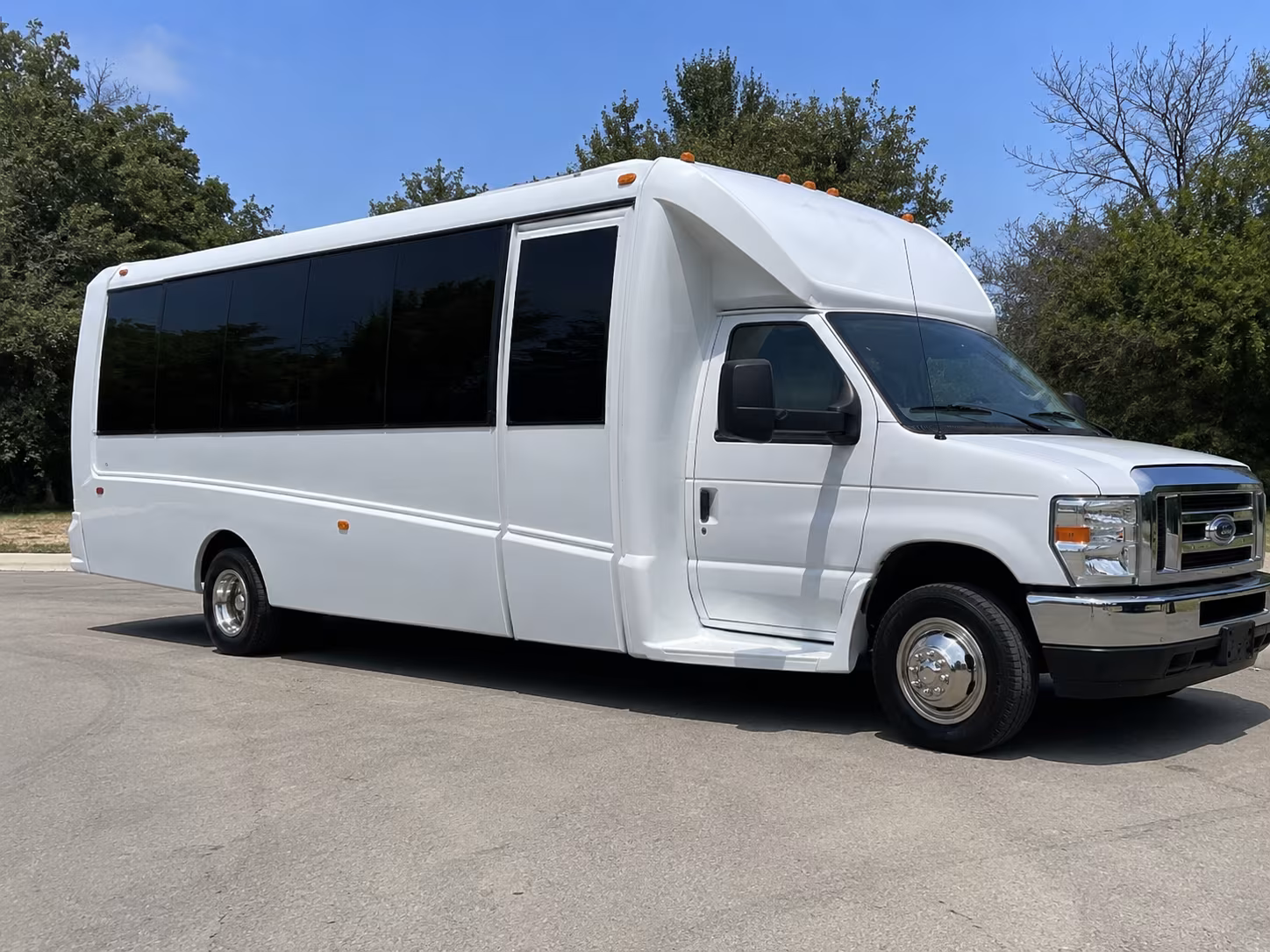 Boston Sporting Event Transportation party bus interior