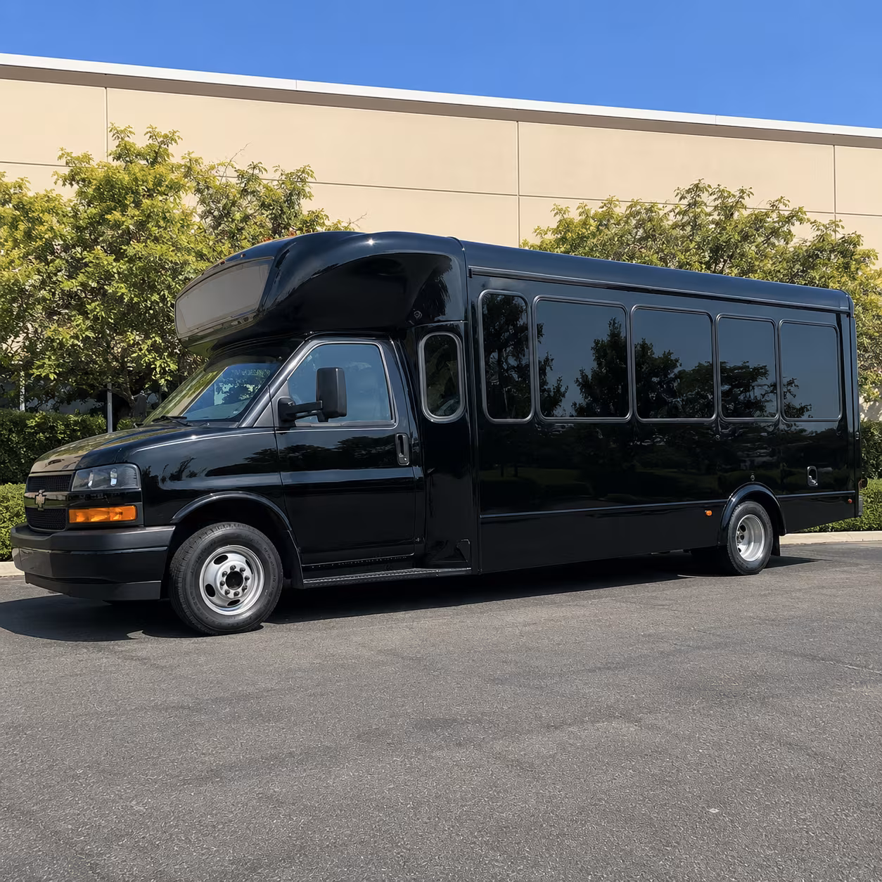 Boston Sporting Event Transportation party bus exterior