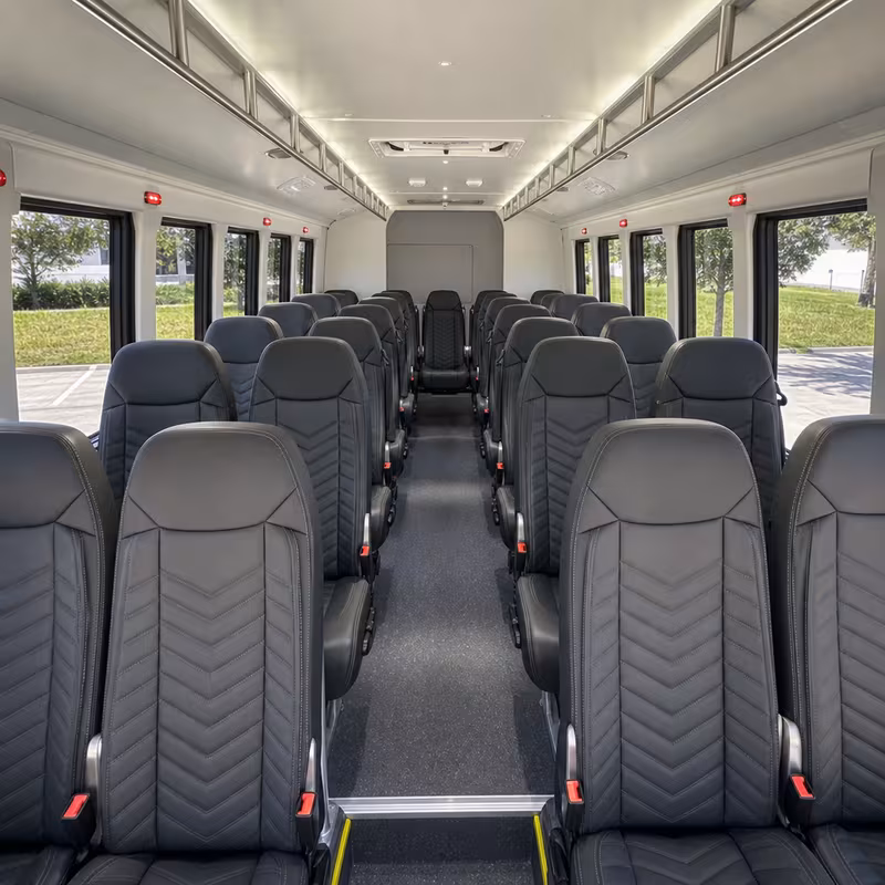 minibus interior