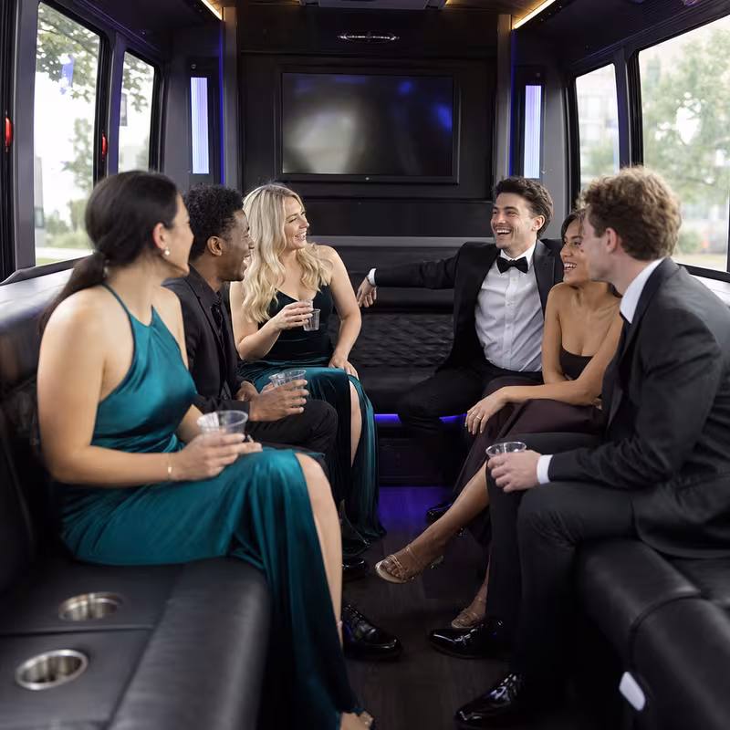 Boston Prom & Homecoming Transportation fleet vehicle
