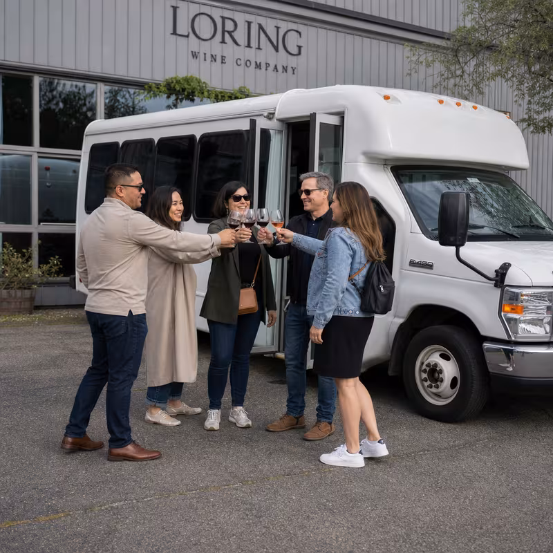 winery Brewery tour transportation